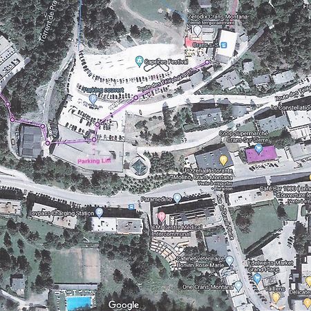 La Marmotte, Au Coeur Du Village De Crans, Proche Du Telecabine Cry D'Er Exterior foto