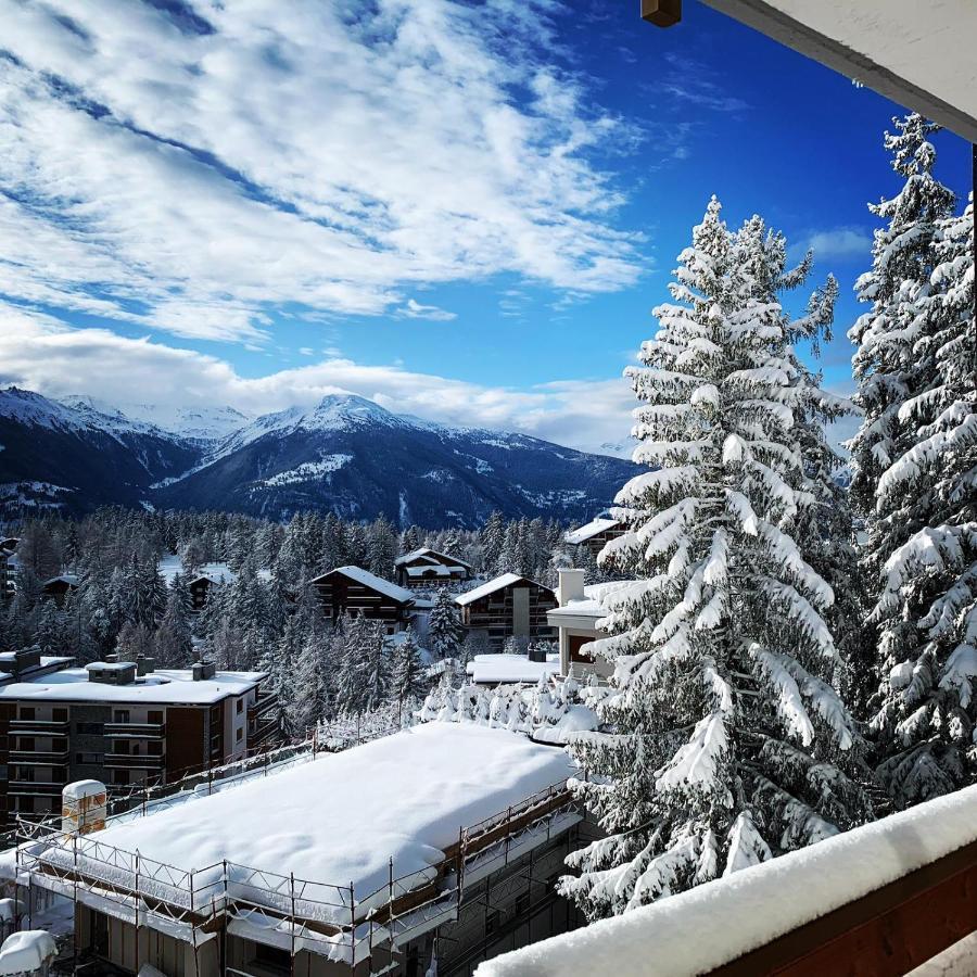 La Marmotte, Au Coeur Du Village De Crans, Proche Du Telecabine Cry D'Er Exterior foto